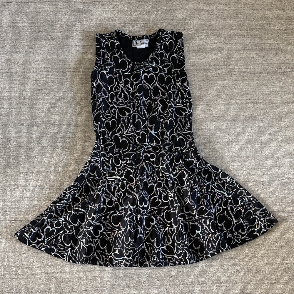 Dori Creations Black and White Kids Dress